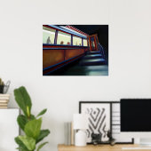 POSTER DÎNER TOUTE LA NUIT (Bureau à domicile)