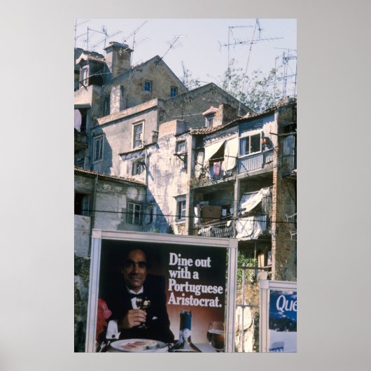 Poster Dînez avec un Aristocrate portugais (Devant)