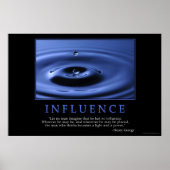 Poster d'influence (Devant)