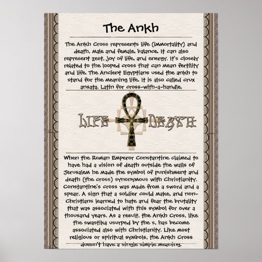 Poster d'information Ankh (Devant)