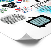 Poster d'information sur les loisirs de juillet (Coin)