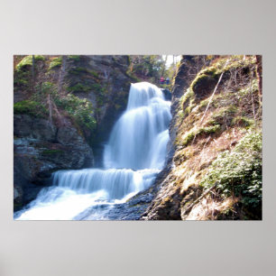 Poster Dingman Falls @ Delaware Water Gap