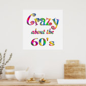 Poster Dingue sur les années 60 (Cuisine)