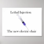 Poster d'injection létale (Devant)