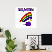 Poster Dink Dink Positif Pickleball Sport Pun (Bureau à domicile)