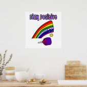 Poster Dink Dink Positif Pickleball Sport Pun (Cuisine)