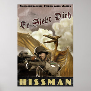 Poster Dino D-Day : Hissman