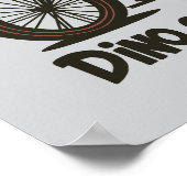 Poster Dino en déplacement (Coin)