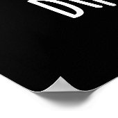 Poster Dino-smore Dinosaure Dinosaure Smore Pun Dark BG (Coin)