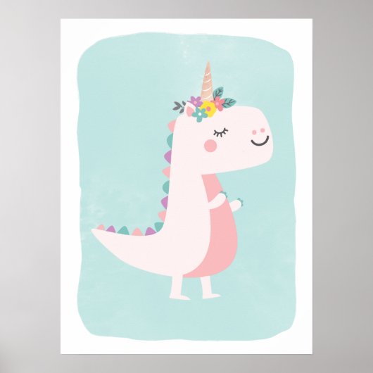 Poster Dinocorn (Devant)