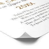 Poster Dinosaur Anniversaire Fête Heure Capsule Signal (Coin)