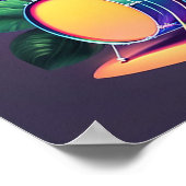 Poster Dinosaur cool - Art Print (Coin)