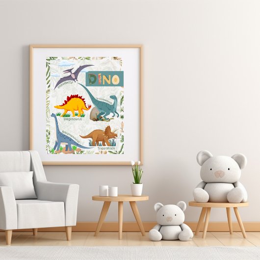 Poster Dinosaur Cute