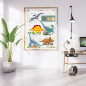 Poster Dinosaur Cute