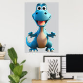 Poster Dinosaur Imaginaire (Bureau à domicile)