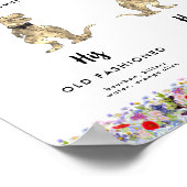 Poster Dinosaur Mariée et Mariage de chambre Signature Bo (Coin)