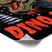 Poster Dinosaur T-rex Christmas Tree Dino Claus Pajamas X (Coin)