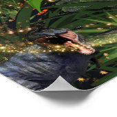 Poster Dinosaur T-rex garçons meteor Dino animaux de l'îl (Coin)