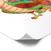 Poster Dinosaur Thanksgiving Boys Turkey Saurus T rex Tur (Coin)