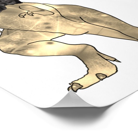 Poster Dinosaur Theme Wedding Welcome (Coin)