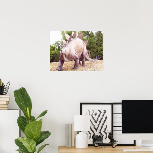 Poster Dinosaure (Bureau à domicile)