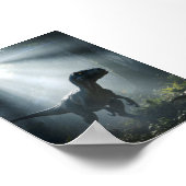 Poster Dinosaure (Coin)