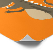 Poster Dinosaure (Coin)