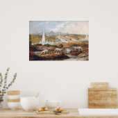 Poster Dinosaure de l'époque victorienne (Cuisine)