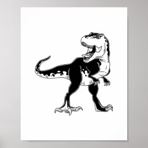 Poster dinosaure de Tyrannosaur