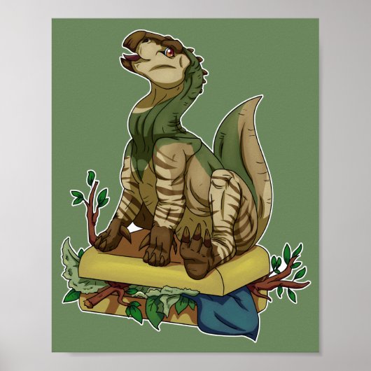 Poster Dinosaure itinérant (Devant)