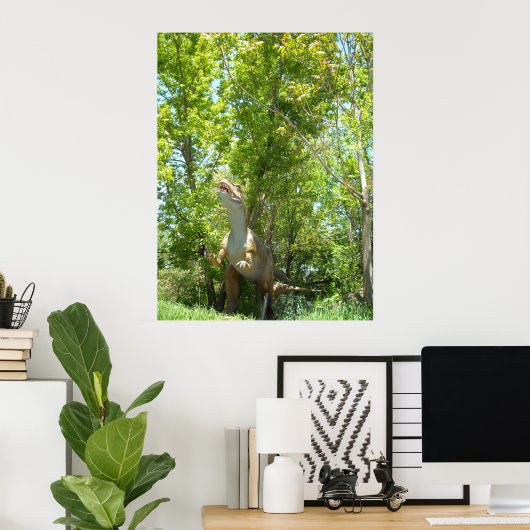 Poster Dinosaure T-Rex (Bureau à domicile)