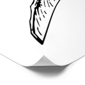 Poster Dinosaure volant (Coin)