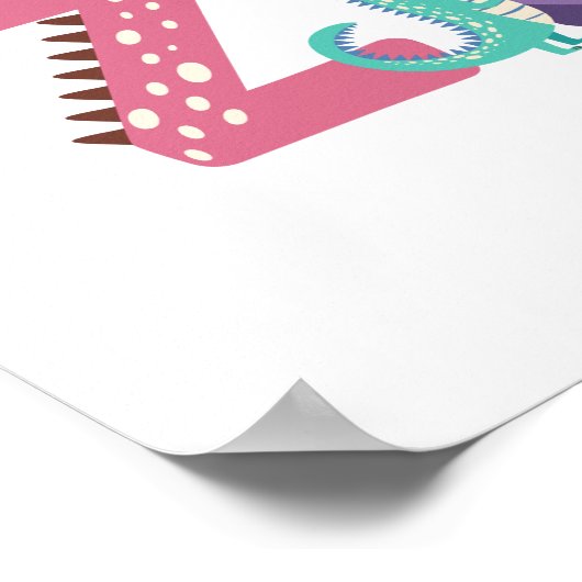 Poster Dinosaures (Coin)