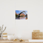 Poster dinosaures de Brachiosaurus dans l'eau - rendu 3D (Cuisine)