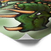 Poster Dinosaures jurassiques (Coin)