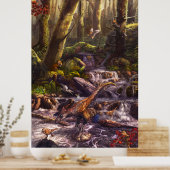 Poster Dinosaures plumes de la Chine crétacée (Cuisine)