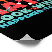 Poster Dinosaurs Didn't Learn Math Funny Mathematics Math (Coin)