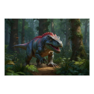 Poster Dinosaurus Fun Prehistory