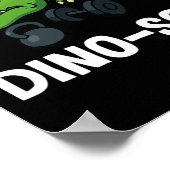 Poster Dinosore Funny T-rex Gym Workout  (Coin)