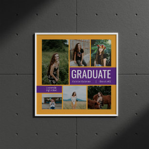 Poster d'inscription à la photo Purple & Yellow 6