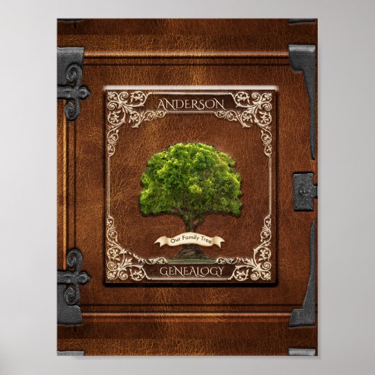 Poster d'insertion du Classeur de généalogie (Devant)