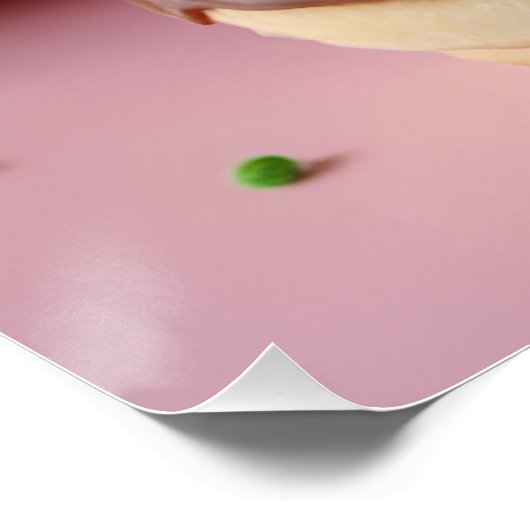 Poster Dinuts de chocolat (Coin)