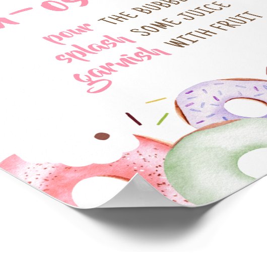 Poster Dinuts et Diapeurs Saupoudrer Maman Osa Bar (Coin)