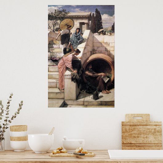 Poster Diogenes (Cuisine)