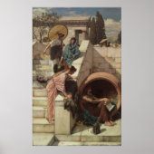 Poster Diogenes par John William Waterhouse (Devant)
