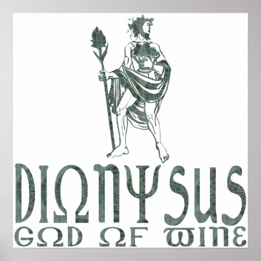 Poster Dionysus (Devant)