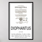 Poster Diophantus (Devant)