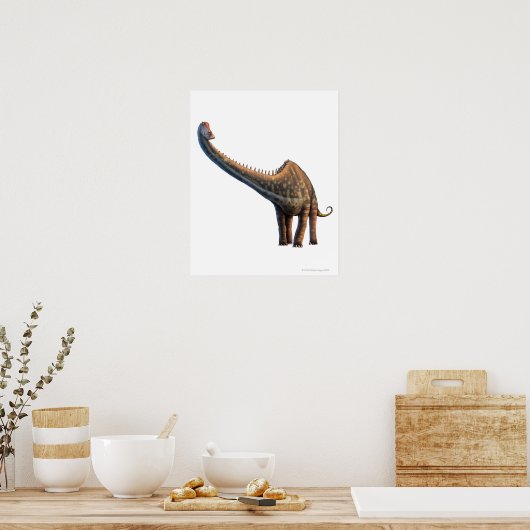 Poster Diplodocus (Cuisine)