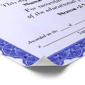 Poster Diplôme (Coin)