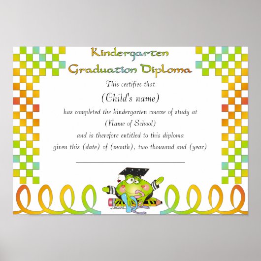 Poster Diplôme (Devant)